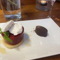 Dessert  at David Bann Restaurant in Edinburgh