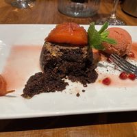 Dessert  at David Bann Restaurant in Edinburgh