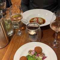   at David Bann Restaurant in Edinburgh