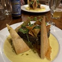 Vegan Haggis neeps n Tatties taste sensation just amazing   at David Bann Restaurant in Edinburgh