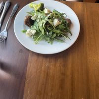 salad? (vegetarian but can be made vegan) ‘y parents loved it  at David Bann Restaurant in Edinburgh