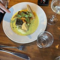 vegetarian haggis….and other stuff (can be made vegan)   at David Bann Restaurant in Edinburgh