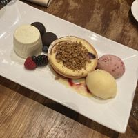 Puddings to share  at David Bann Restaurant in Edinburgh