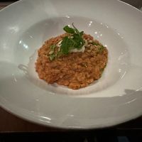 Mushroom Risotto at David Bann Restaurant in Edinburgh