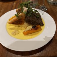 Vegan haggis at David Bann Restaurant in Edinburgh