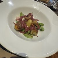 Gnocchi appetizer   at David Bann Restaurant in Edinburgh