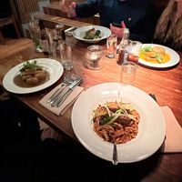   at David Bann Restaurant in Edinburgh