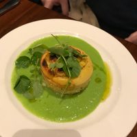 Blue Cheese Tartlet at David Bann Restaurant in Edinburgh