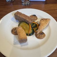 David's Signature Smoked Tofu  at David Bann Restaurant in Edinburgh