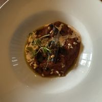 Tasty fresh pasta for starters   at David Bann Restaurant in Edinburgh