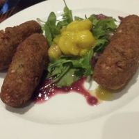 The starters are really great - very imaginative and delicious. at David Bann Restaurant in Edinburgh