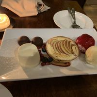Yummy dessert to share! at David Bann Restaurant in Edinburgh