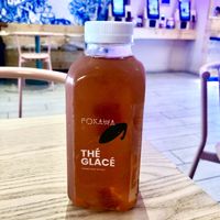 Peach iced tea  at POKAWA in Nice