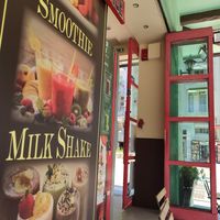 Juices and smoothies are also available at Valentino Crepes in Thessaloniki