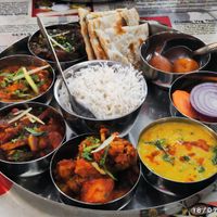 Vegan thali ! at Indian Thali Express in Paphos