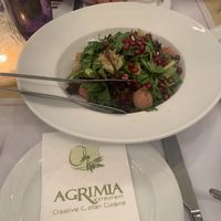   at Agrimia Restaurant in Crete