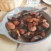 Mushrooms at Agrimia Restaurant in Crete