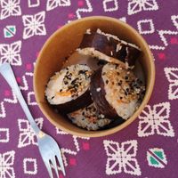 Vegan sushi at Bodhi in Leuven