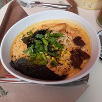 Delicious miso ramen at Bodhi in Leuven