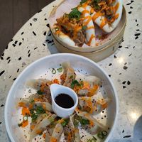 Gyozas and gua bao at Bodhi in Leuven
