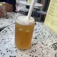 Really good pineapple bubble tea  at Bodhi in Leuven