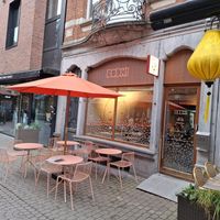 Outside at Bodhi in Leuven