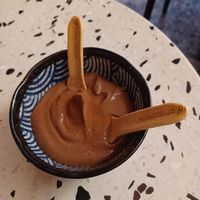 Chocolate mousse at Bodhi in Leuven