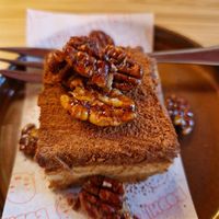 Tiramisu cake at Bodhi in Leuven