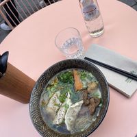 Taiwanese noodle soup  at Bodhi in Leuven
