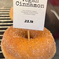 Vegan cinnamon  at Dough Darlings in Seminyak
