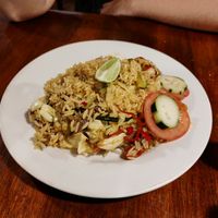 Nasi goreng at Casa Hood in Banos