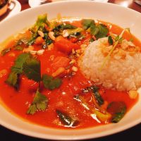 curri rojo de garbanzos  at River & Post in Hyde Park