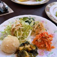 various side dishes at Velglow in Hirosaki