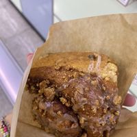 Rice cinnamon roll  at Dripper Baker in Daegu