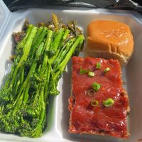 Meatloaf platterr  at HopeBoys Kitchen in Dallas