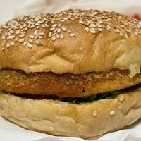 Vegan burger, €2.98  at Bread Factory in Athens