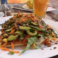 Delicious bruschetta   at Fresh Point Juice Bar in Crete