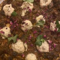 Vegan Turkish Pizza $24 ($29 with gluten free base)  at Don Mungo's in Bright