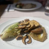 Vegetables and sweet potato cream were spot on. Tofu also very tasty.  at Casa Del Mar in Albufeira