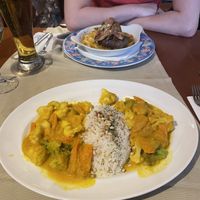 Vegetable curry  at Casa Del Mar in Albufeira