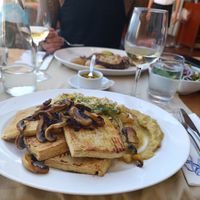 I ordered the tofu and cabbage with mashed sweet potato and it was really tasty! Huge portion and perfectly seasoned. Great service and food. Would definitely recommend! at Casa Del Mar in Albufeira