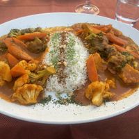 Vegetable curry  at Casa Del Mar in Albufeira