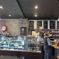 Non-dairy milks for coffee  at The Pie Tin in Newtown