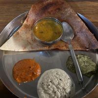 Dosa mysuru chutney  at Anna's Mess in Rishikesh
