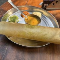 masala dosa  at Anna's Mess in Rishikesh