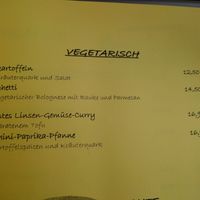 Das Curry ist vegan. at Restaurant & Café Walfischhaus in Born Am Darss