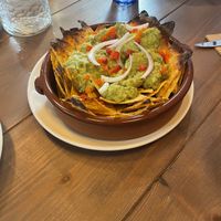 Nachos (ask to make vegan):  €7,95  at Sa Classic in Blanes