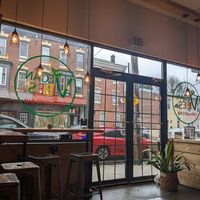 Inside at Vegan Vibes Cafe & Juice Bar in Philadelphia