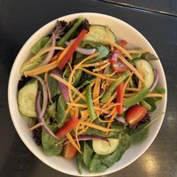 House salad with vinaigrette  at Vegan Vibes Cafe & Juice Bar in Philadelphia