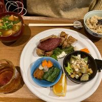 Soy meat set  at Nezu no ya in Tokyo